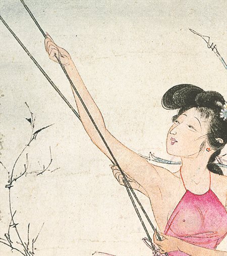 新乡-胡也佛的仕女画和最知名的金瓶梅秘戏图
